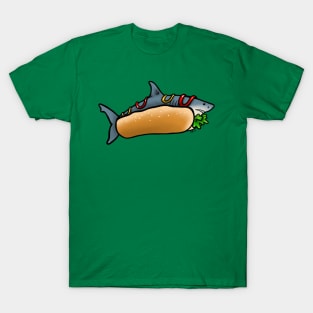 Hot Dog Shark T-Shirt